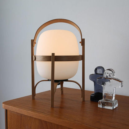 Rynx | Portable Lantern Glass Table Lamp