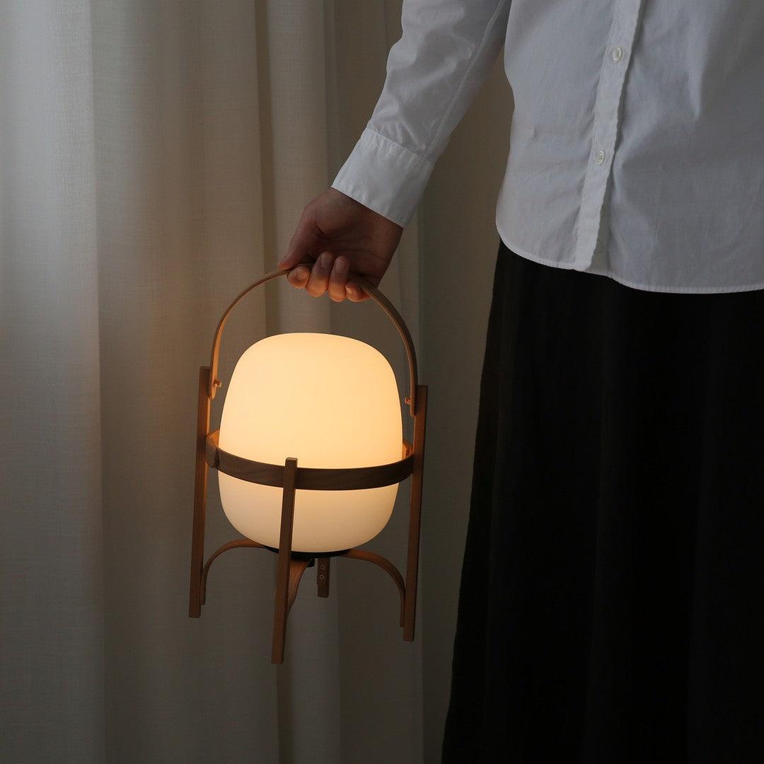 Rynx | Portable Lantern Glass Table Lamp