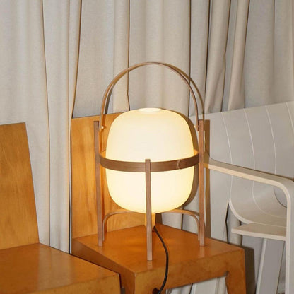 Rynx | Portable Lantern Glass Table Lamp