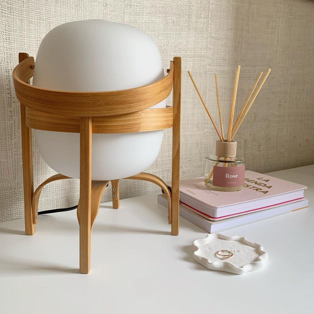 Rynx | Portable Lantern Glass Table Lamp