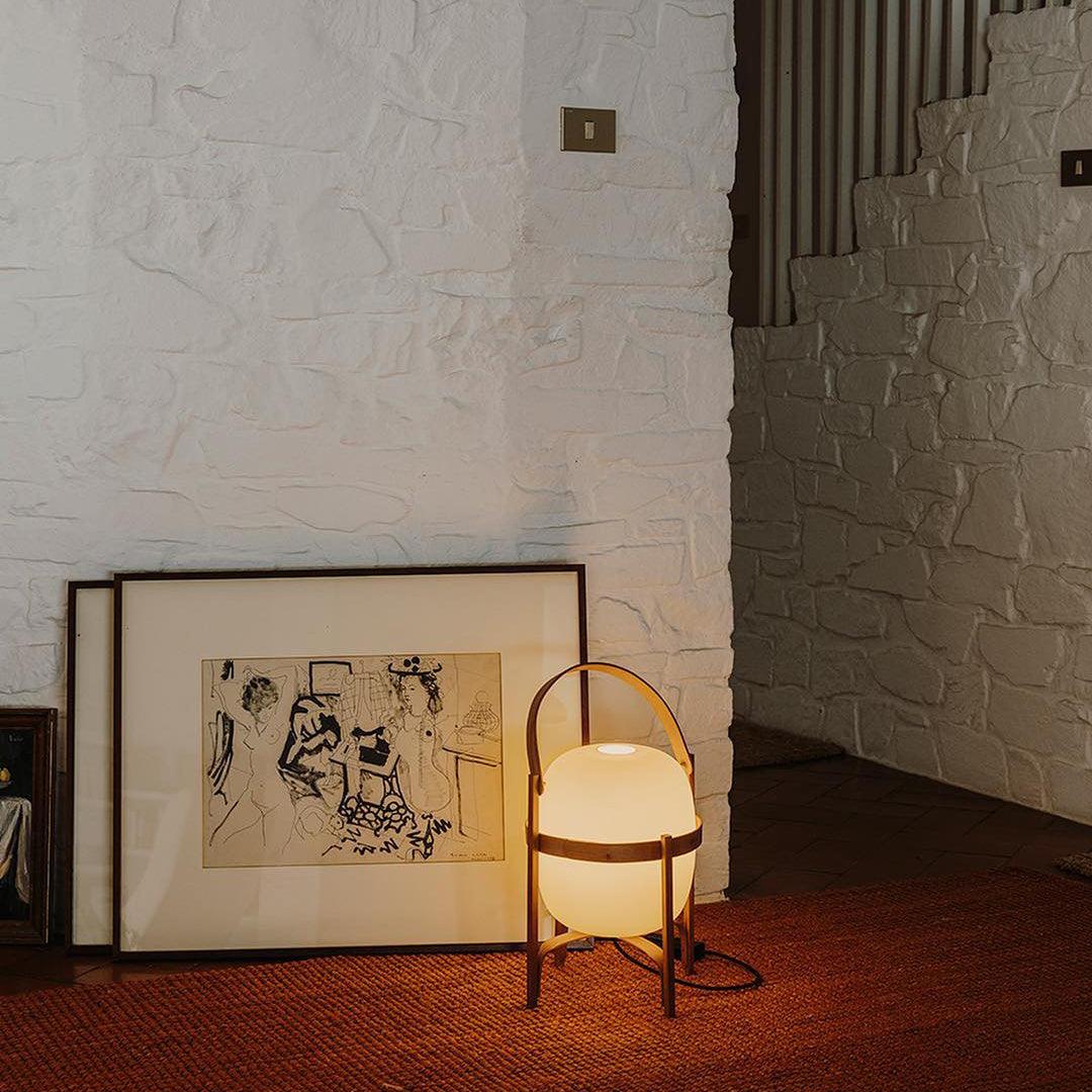 Rynx | Portable Lantern Glass Table Lamp
