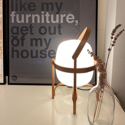 Rynx | Portable Lantern Glass Table Lamp