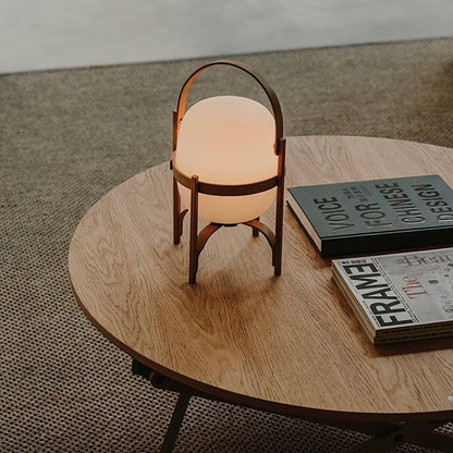 Rynx | Portable Lantern Glass Table Lamp