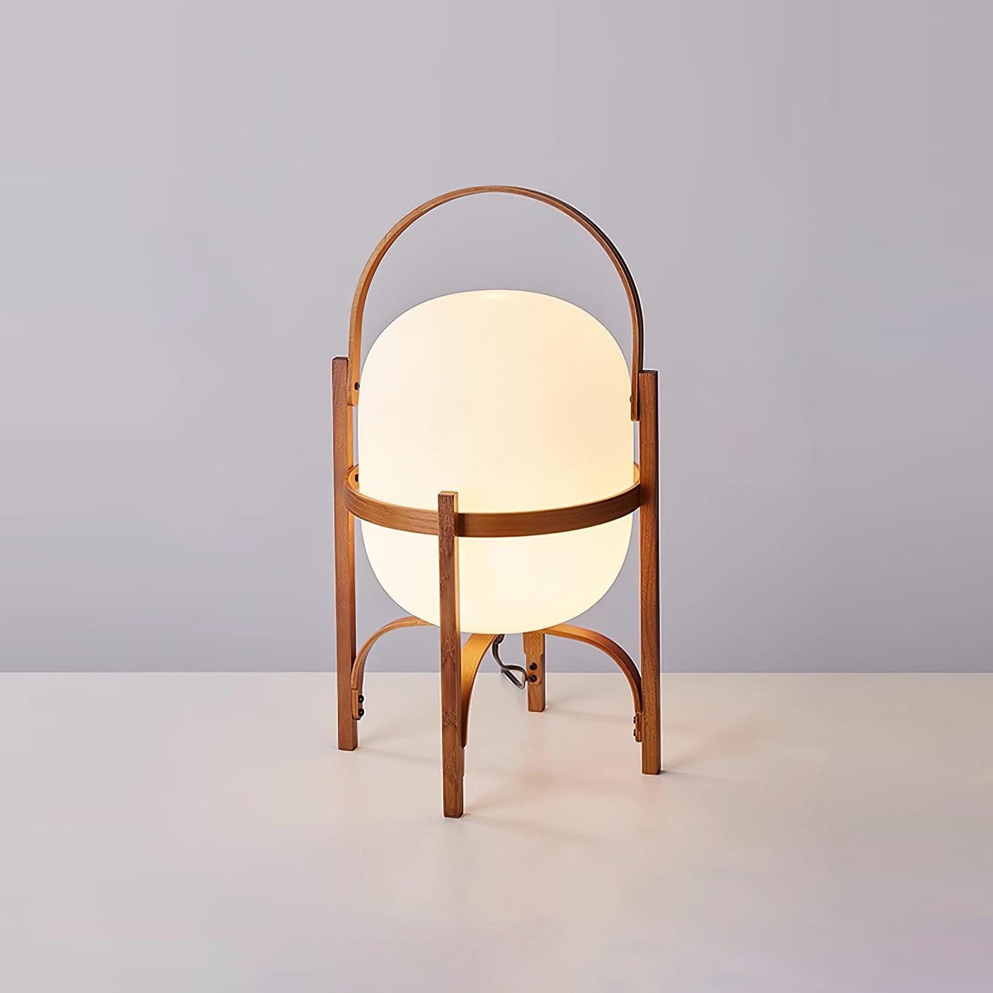 Rynx | Portable Lantern Glass Table Lamp