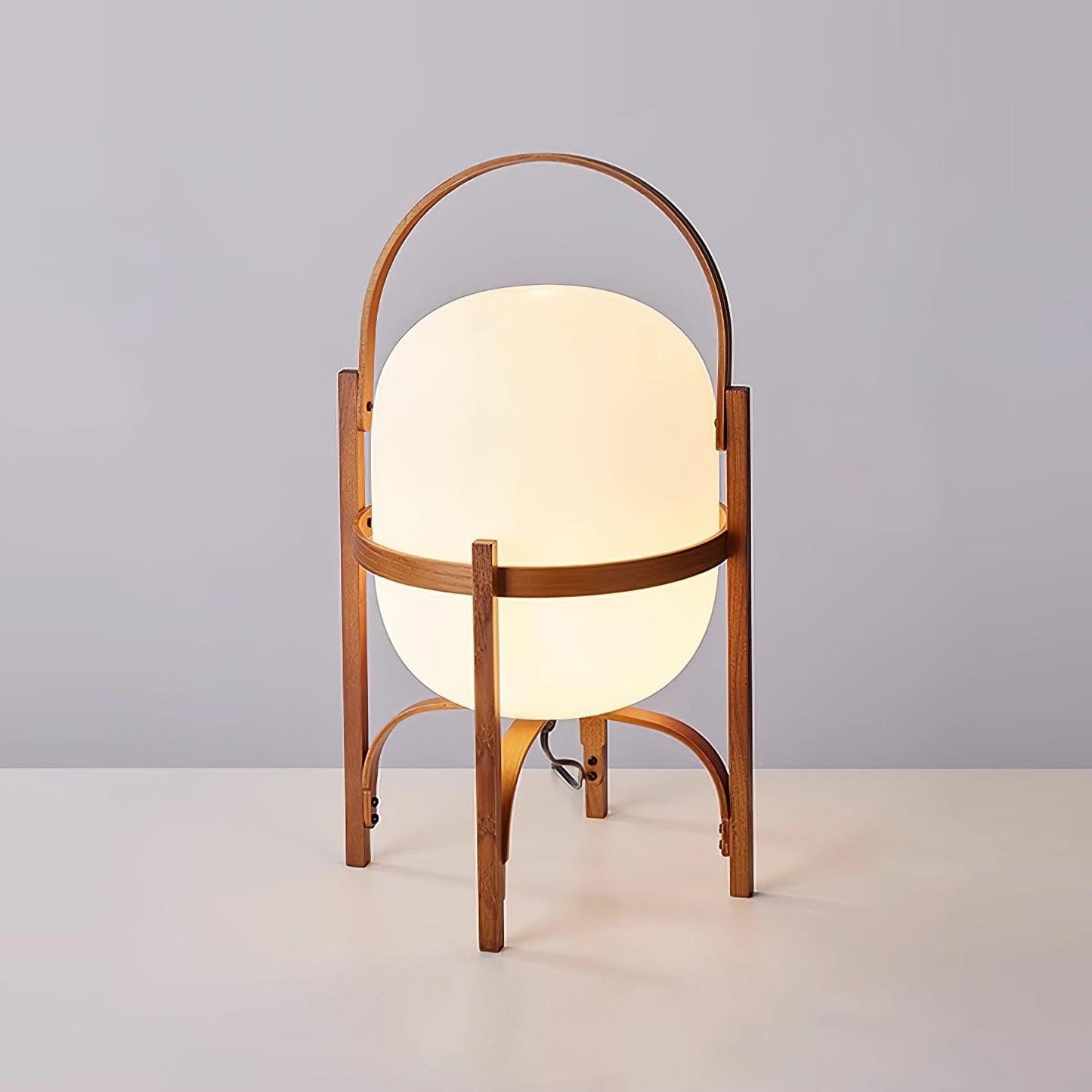 Rynx | Portable Lantern Glass Table Lamp