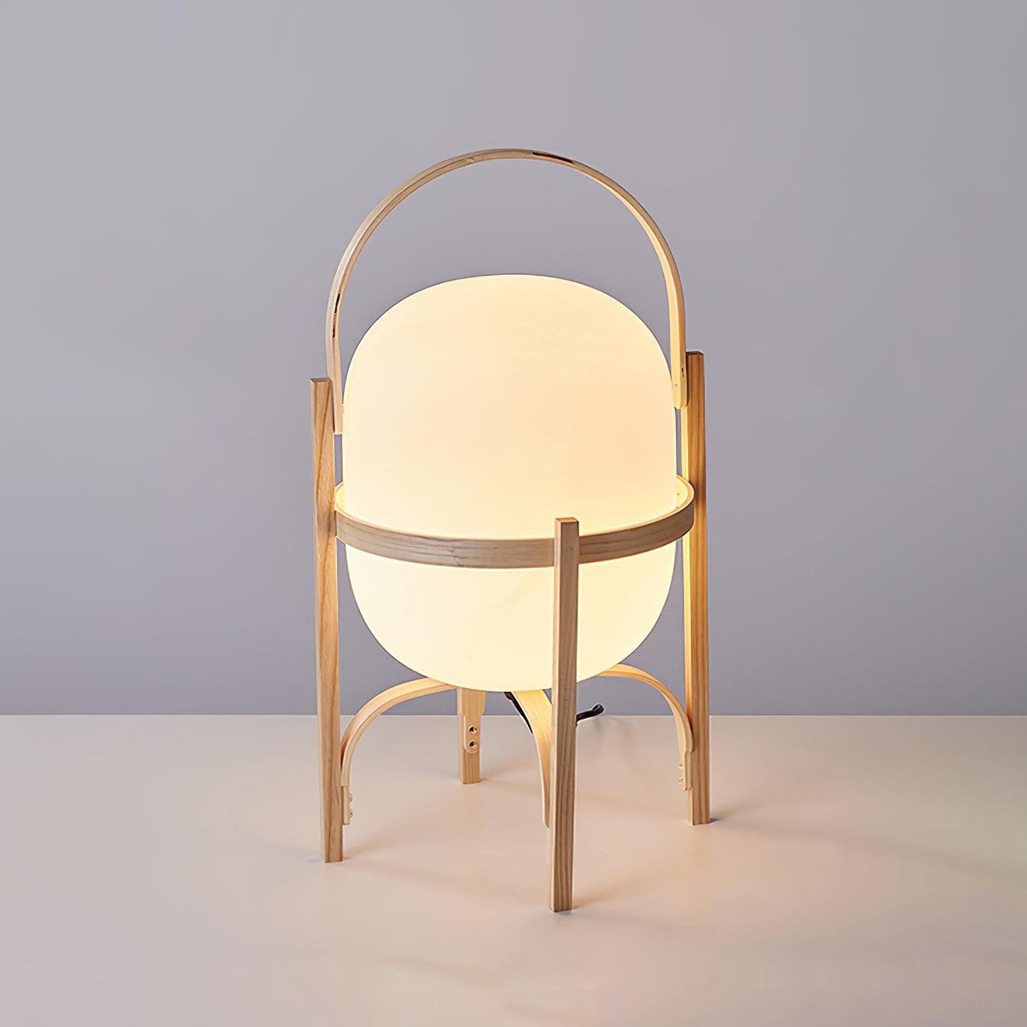 Rynx | Portable Lantern Glass Table Lamp