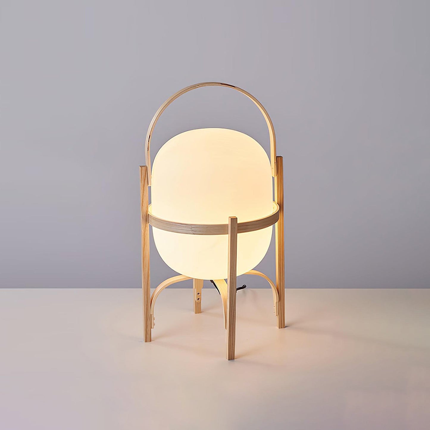 Rynx | Portable Lantern Glass Table Lamp