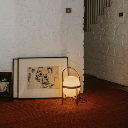 Rynx | Portable Lantern Glass Table Lamp