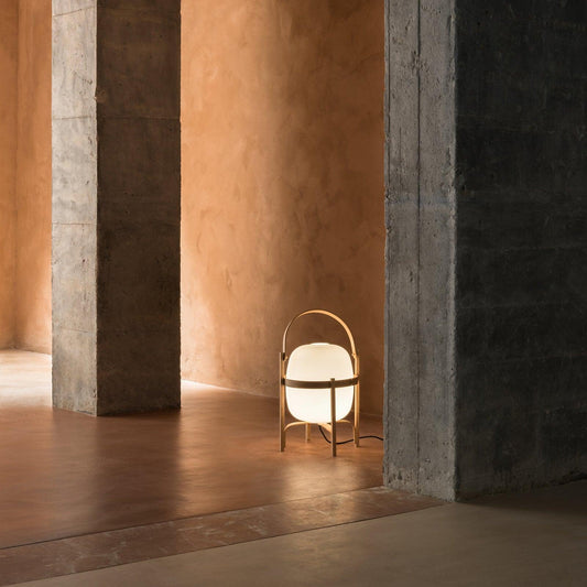 Rynx | Portable Lantern Glass Table Lamp