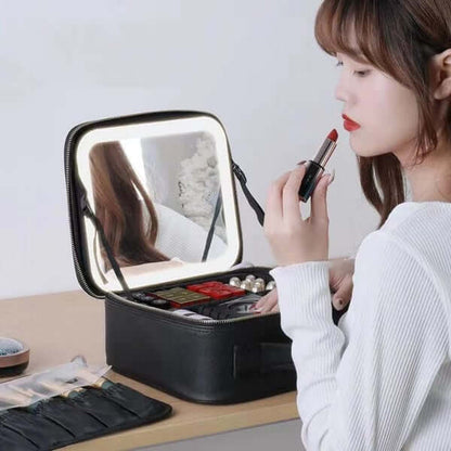Rynx | Niceland Travel Make-up Bag with LED Mirror
