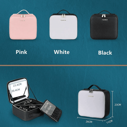 Rynx | Niceland Travel Make-up Bag with LED Mirror