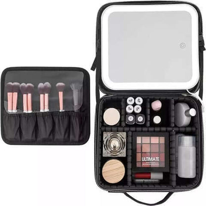 Rynx | Niceland Travel Make-up Bag with LED Mirror