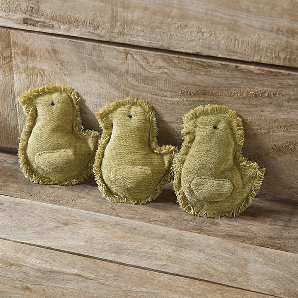 Rynx | Primitive Baby Chicks Bowl Filler, Set of 3