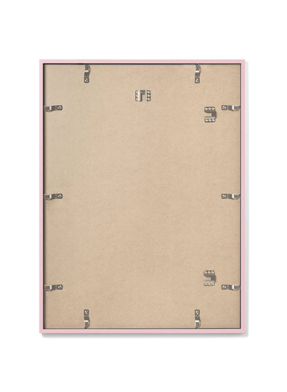 Rynx | Pink Wooden Frame, 19¾x27½ in | 50x70 cm