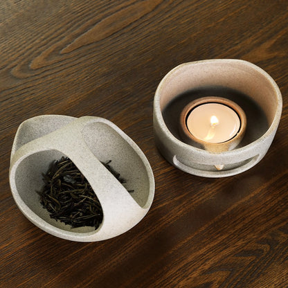 Rynx | Japanese Style Simple Candle Tea Warmer Pot