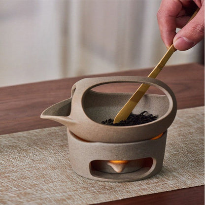 Rynx | Japanese Style Simple Candle Tea Warmer Pot