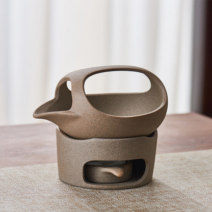 Rynx | Japanese Style Simple Candle Tea Warmer Pot