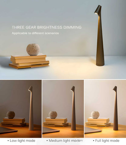 Rynx | LunaSlim Elegant Table Lamp with Wireless Functionality