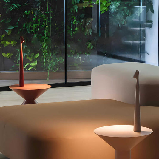 Rynx | LunaSlim Elegant Table Lamp with Wireless Functionality