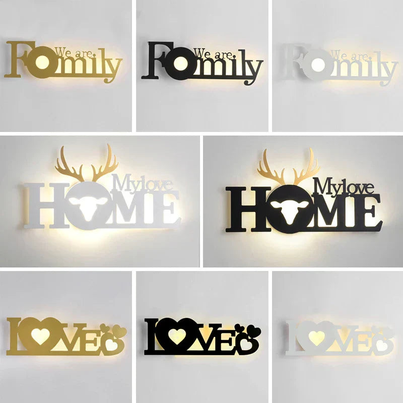 Rynx | LetterGlow - Modern LED Letter Lamp for Wall Mounting – Decorative Lighting