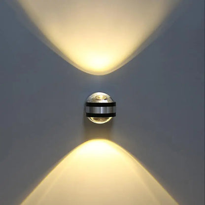 Rynx | Crystallux LED Wall Lamp - Luxury Crystal Design