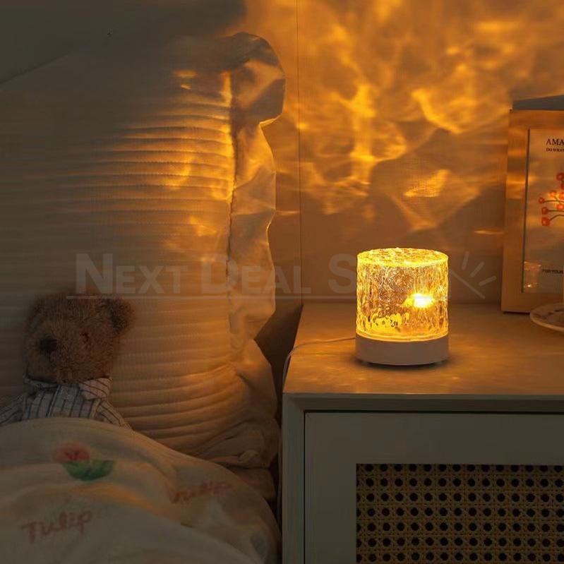 Rynx | Crystal Ocean Wave Table Lamp