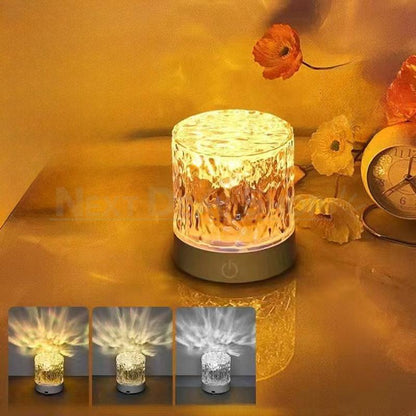 Rynx | Crystal Ocean Wave Table Lamp