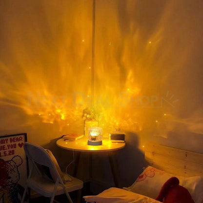 Rynx | Crystal Ocean Wave Table Lamp