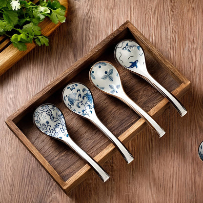 Rynx soup bowl in ceramic with pattern 8 pcs