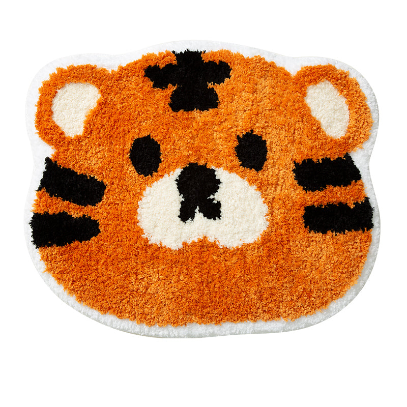 Rynx | Cute Cartoon Yellow Tiger Bath Mat