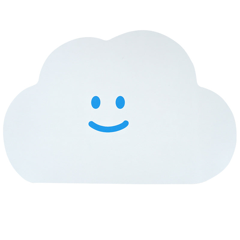 Rynx | Cute white cloud diatomaceous earth bath mat