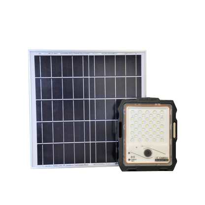 Rynx | Smart Solar LED Floodlight with Wireless Camera + Solar Panel + Optical Lens
