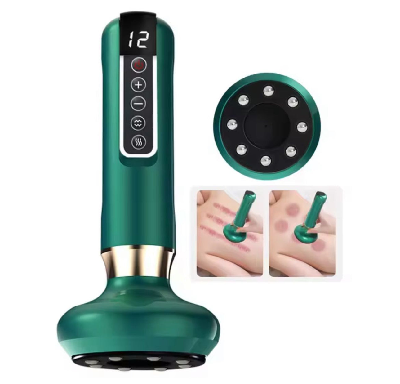 Rynx | Intelligence Stone Cupping Massager, Electric Gua Sha Instrument