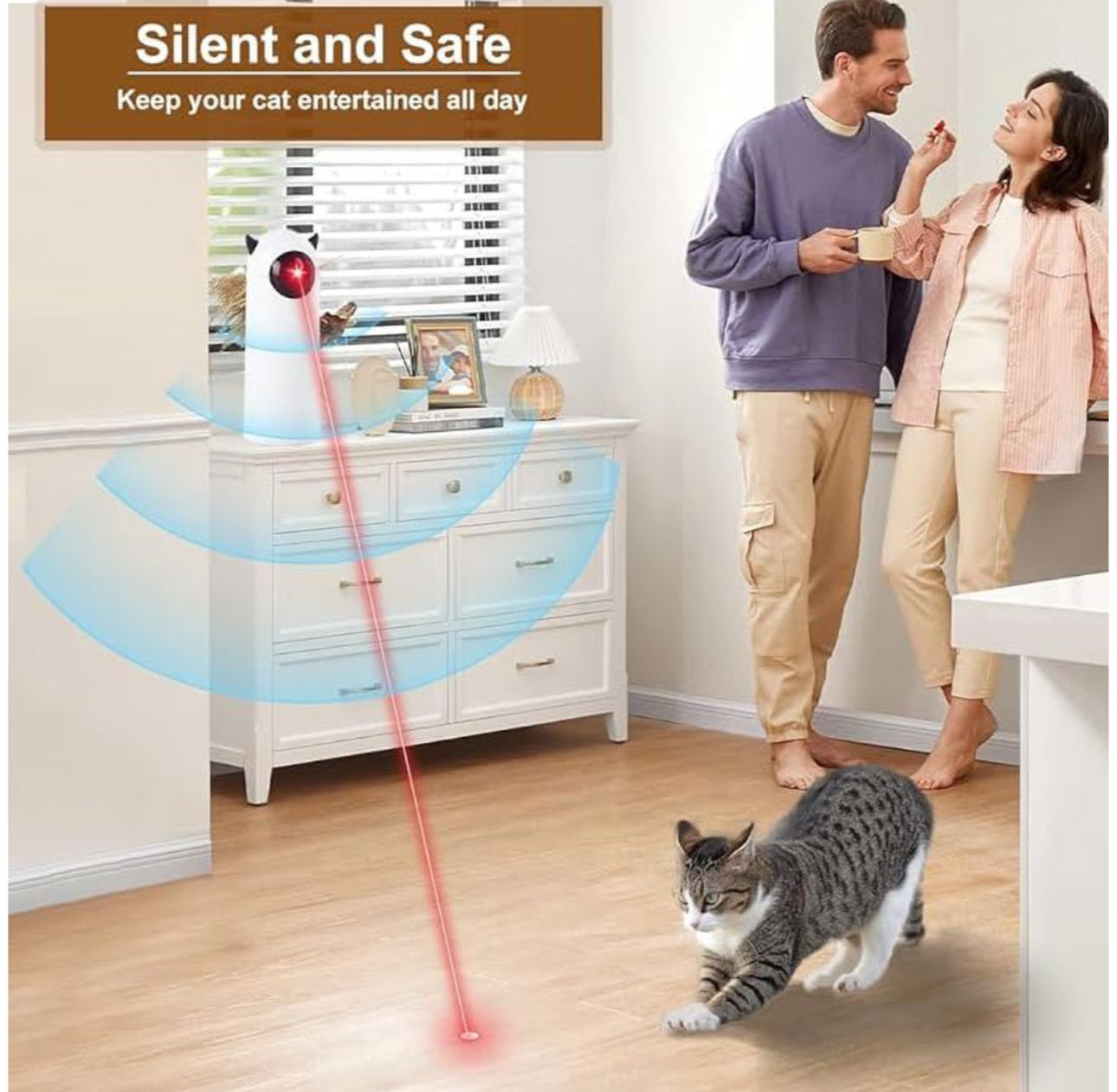 Rynx | MTech Cat Laser Interactive Toy