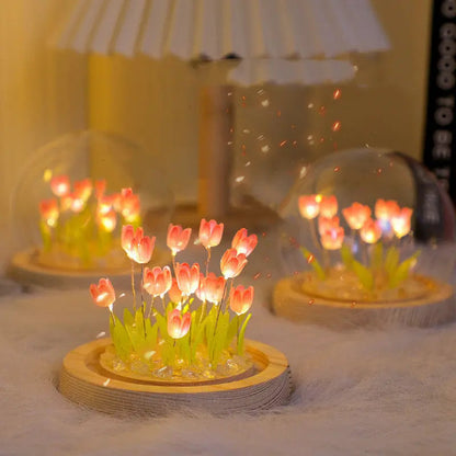 Rynx | DIY Glass Tulip Globe Lamp