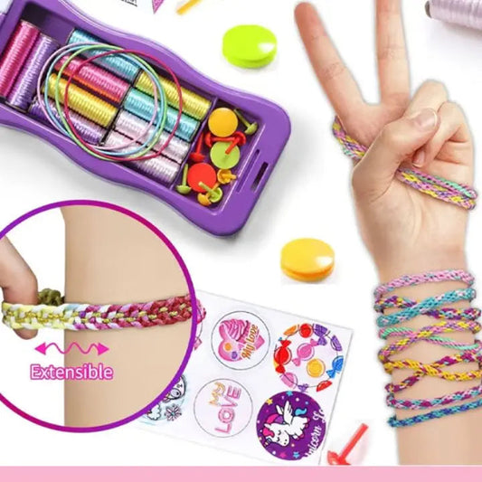 Rynx | DIY Hand Rope Braiding Set – Creative Craft Set for Kids