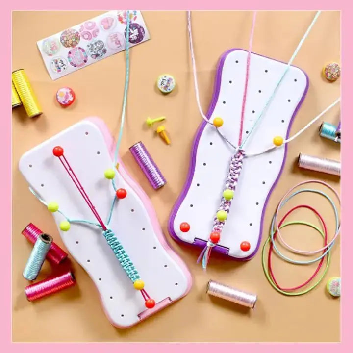 Rynx | DIY Hand Rope Braiding Set – Creative Craft Set for Kids
