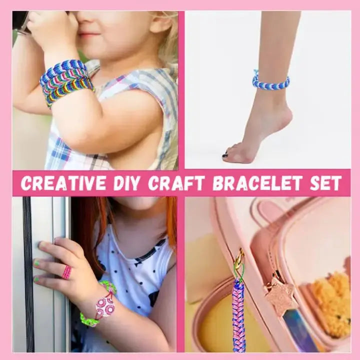 Rynx | DIY Hand Rope Braiding Set – Creative Craft Set for Kids