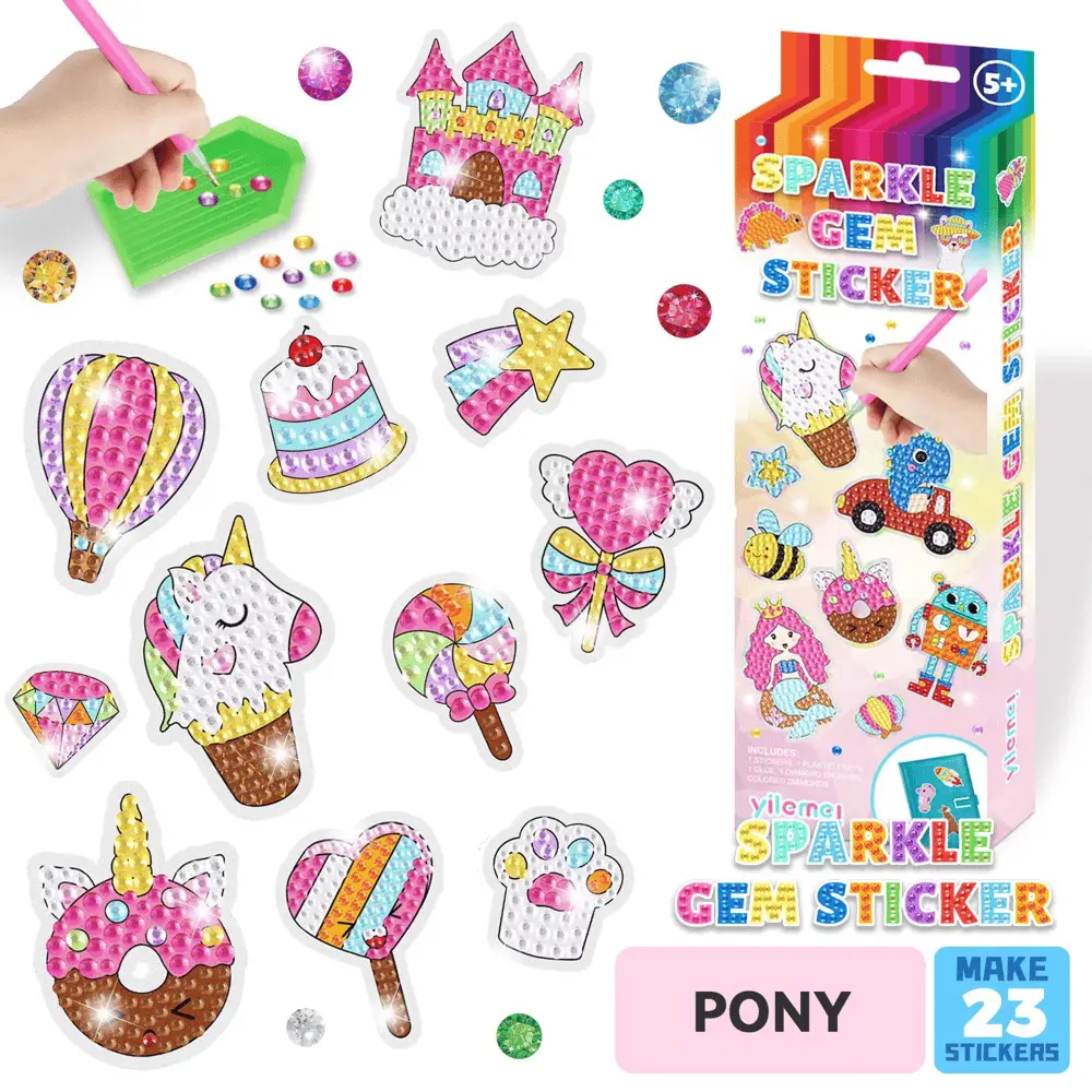 Rynx | DIY Kids' Diamond Painting Set