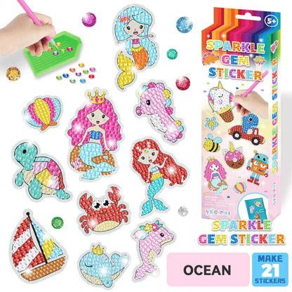 Rynx | DIY Kids' Diamond Painting Set