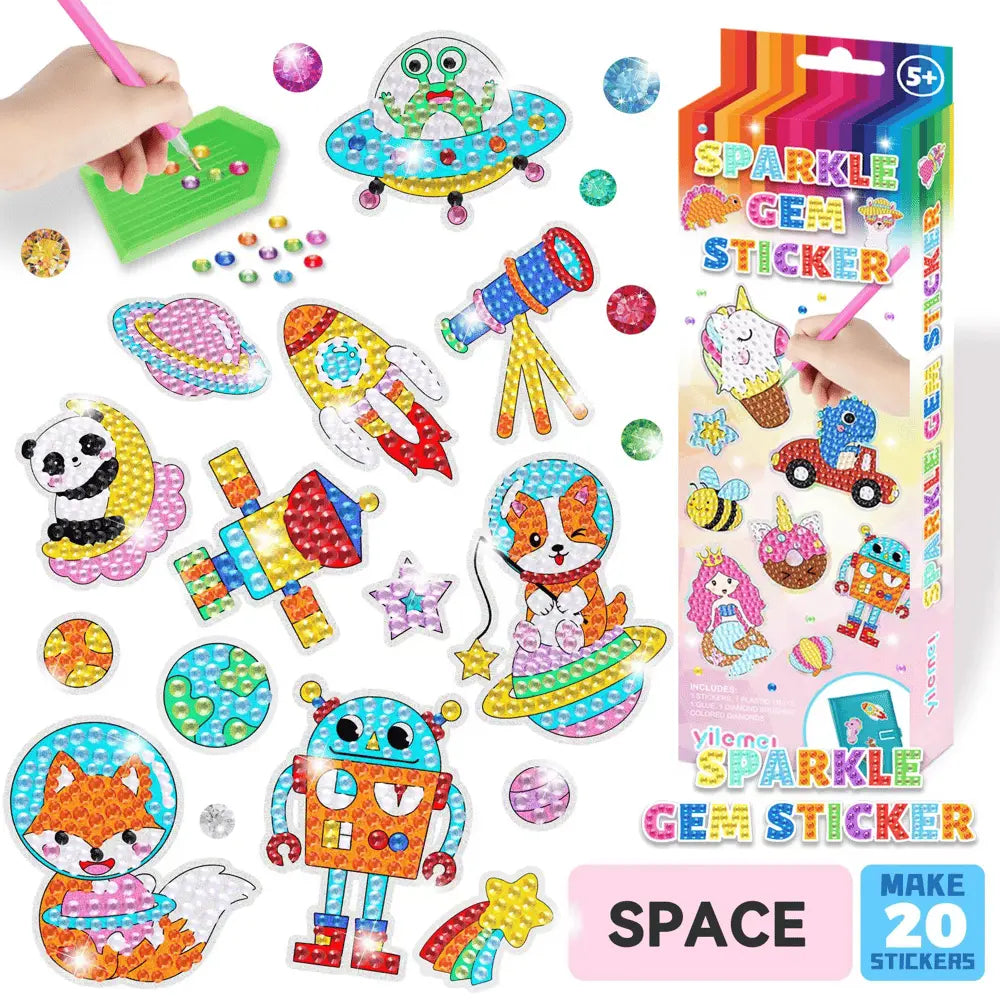 Rynx | DIY Kids' Diamond Painting Set