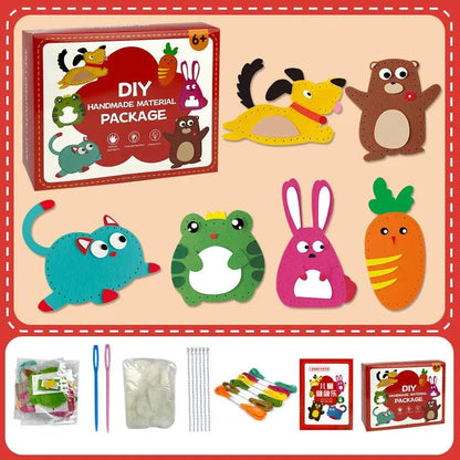 Rynx | DIY sewing kit for children – Creative crafting with cute animal motifs