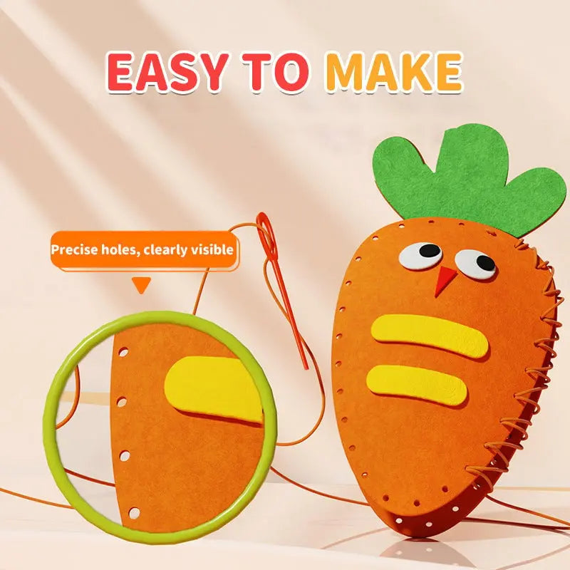 Rynx | DIY sewing kit for children – Creative crafting with cute animal motifs