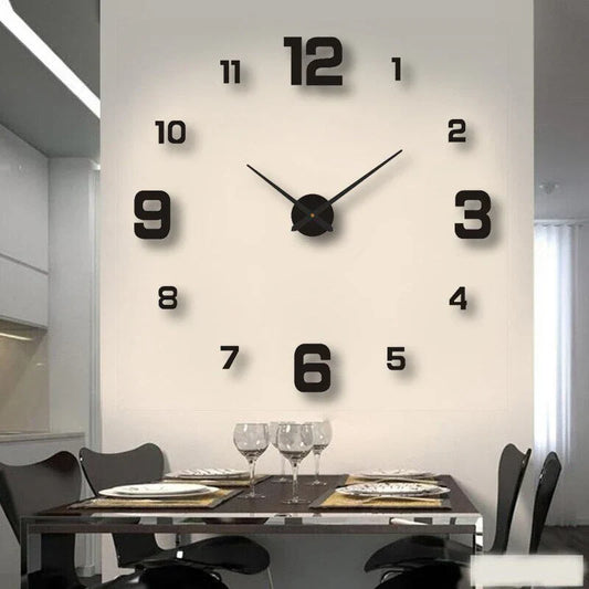 Rynx | Diy Wall Clock - Acrylic Minimalist Design - Unique And Stylish