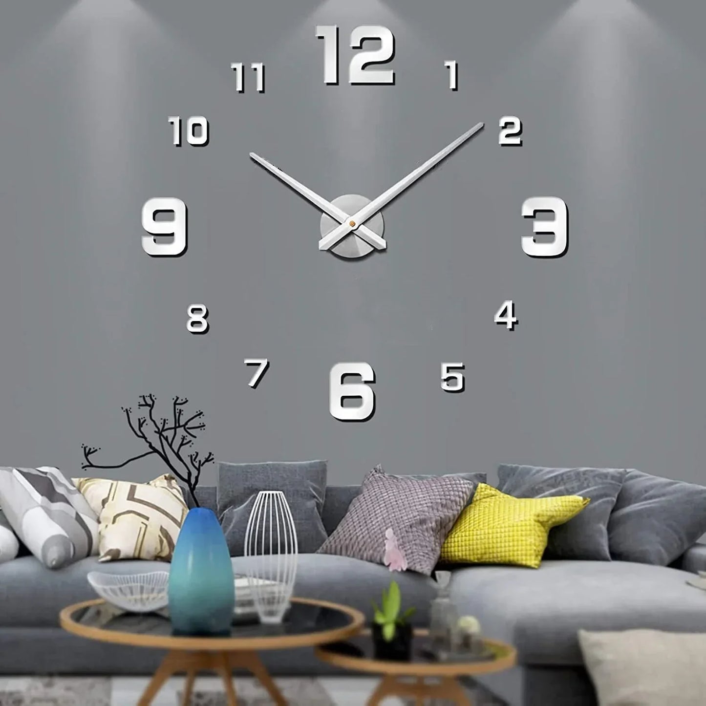 Rynx | Diy Wall Clock - Acrylic Minimalist Design - Unique And Stylish