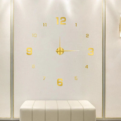 Rynx | Diy Wall Clock - Acrylic Minimalist Design - Unique And Stylish