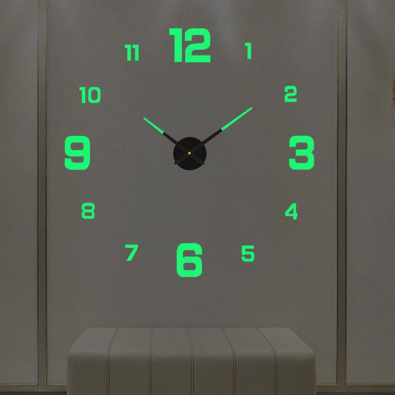 Rynx | Diy Wall Clock - Acrylic Minimalist Design - Unique And Stylish