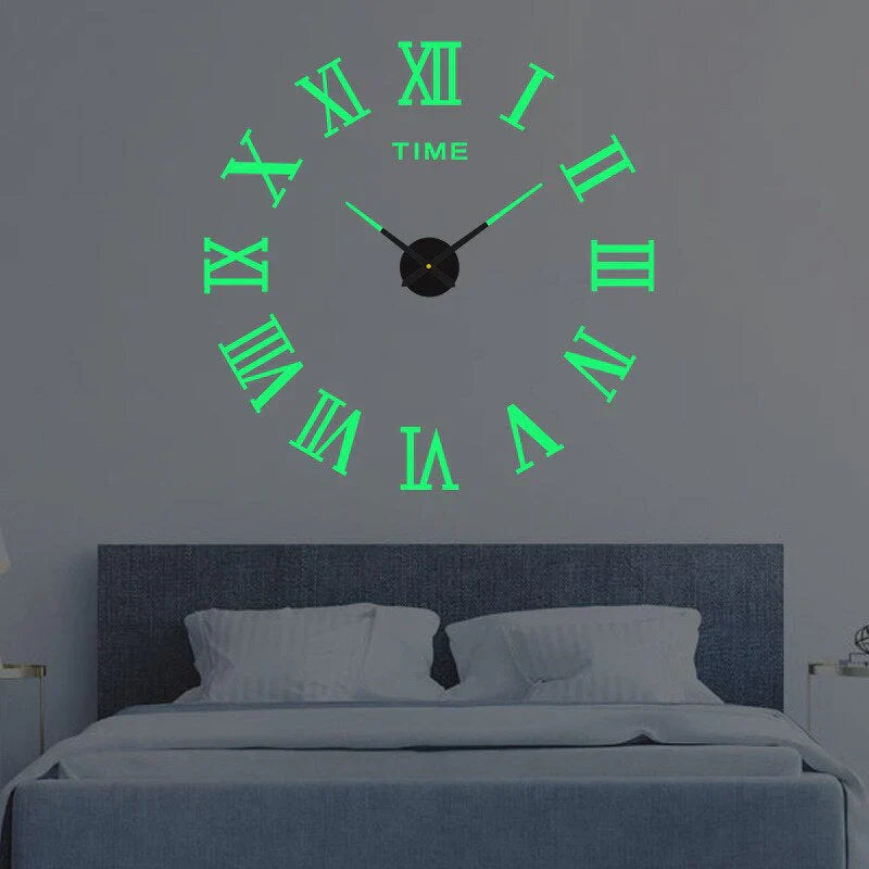 Rynx | Diy Wall Clock - Acrylic Minimalist Design - Unique And Stylish