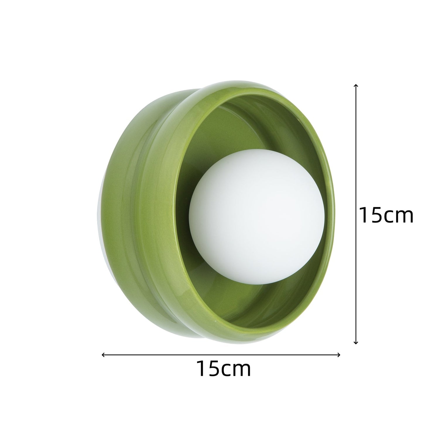 Rynx | Modern Striped Simple Ceramic Wall Lamp
