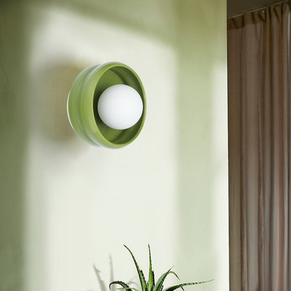 Rynx | Modern Striped Simple Ceramic Wall Lamp